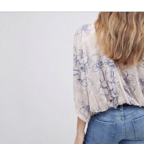 Free People One Dance Floral Top - Picture 9 of 12
